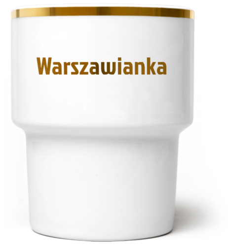 Kubek bez ucha Warszawainka