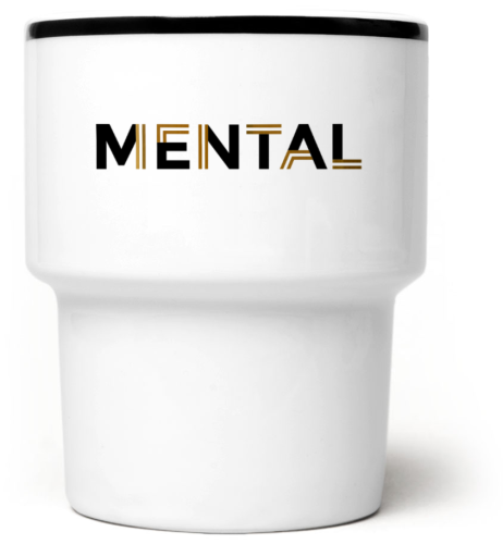 Kubek bez ucha Mental