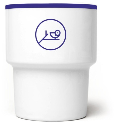 Kubek bez ucha Ptaszek