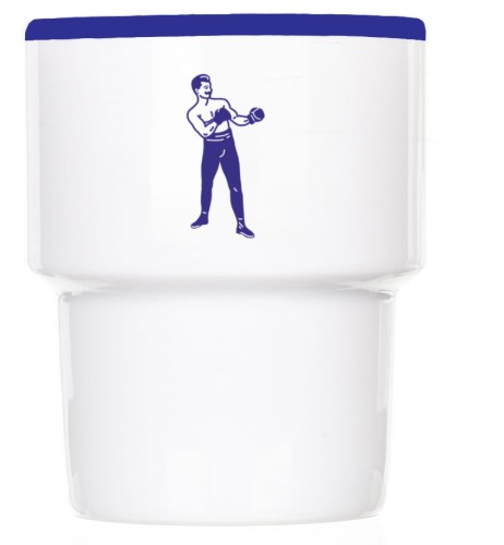 Kubek bez ucha Bokser