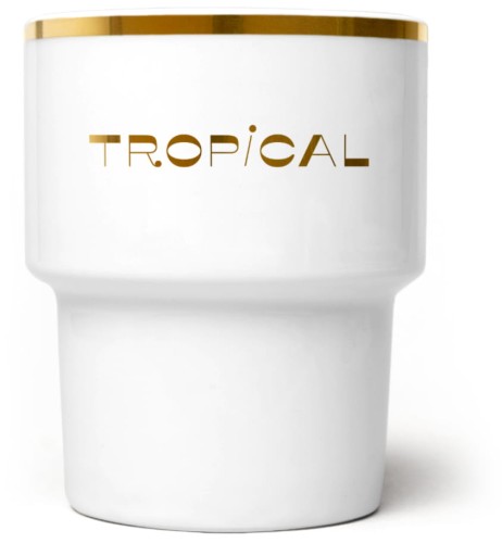 Kubek bez ucha Tropical