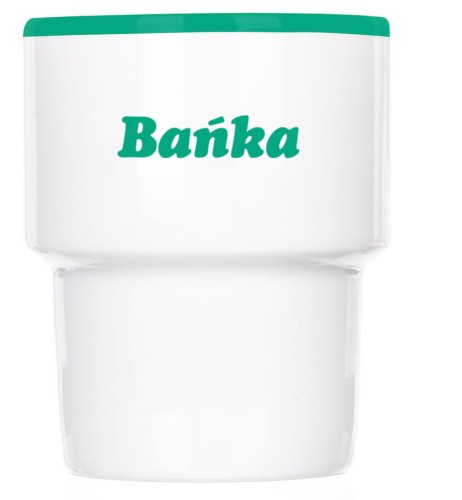 Kubek bez ucha Bańka