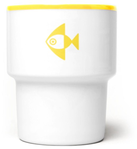 Kubek bez ucha Ryba
