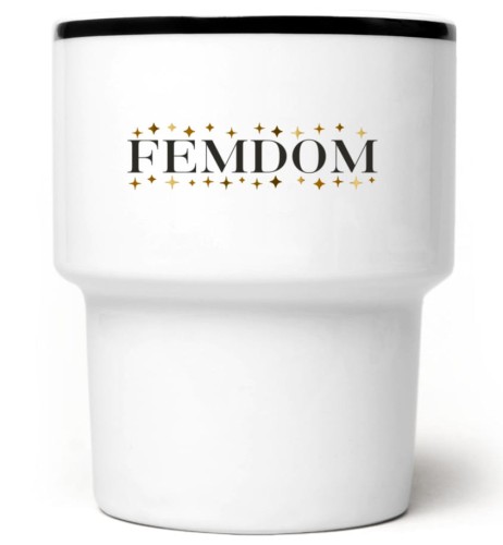 Kubek bez ucha Femdom Star