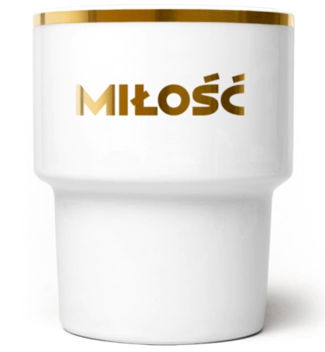 kubek bez ucha Miłość