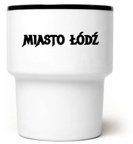 Kubek bez ucha Miasto Łódź