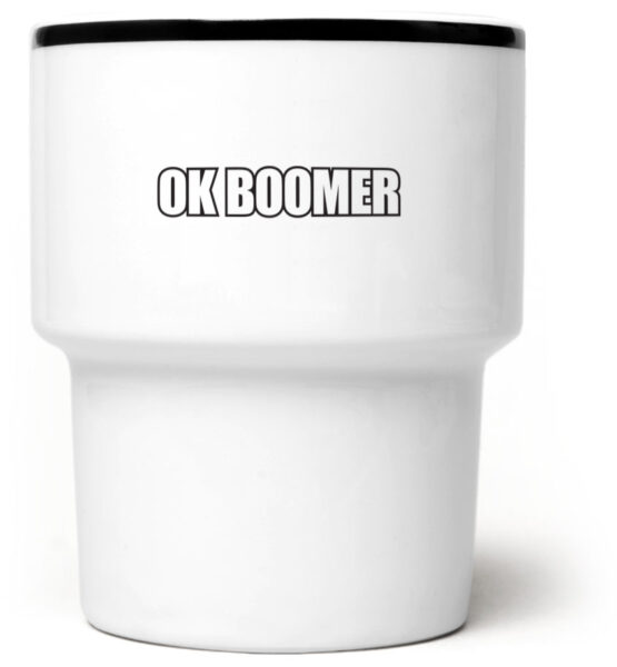 Kubek bez ucha OK Boomer