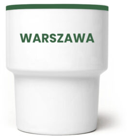 Kubek bez ucha Warszawa